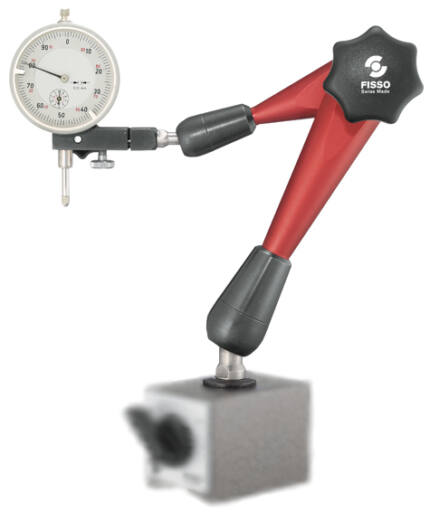 FISSO M-28-30 auf stabiler Magnetbasis, Nahaufnahme