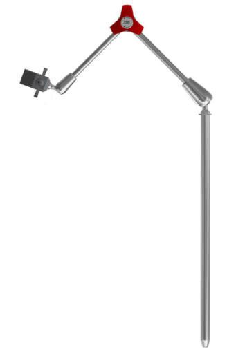 Detailansicht der Chirurgie-Endoskop-Halterung von FISSO aus Edelstahl