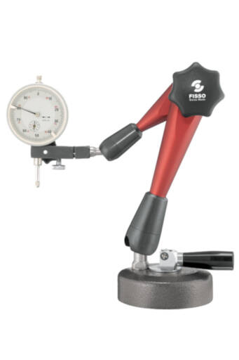 Detailed view of FISSO M 28-20 indicator stand