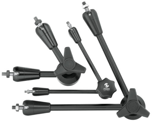 FISSO Gelenkarm 1.320: Verstellbarer Arm mit Gelenken für flexible Positionierung