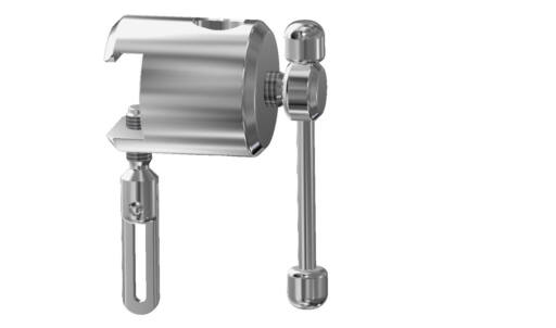 Detailed view of FISSO high-precision industrial clamp