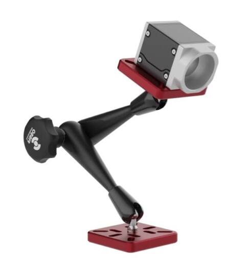 FISSO Halterung OE26.10 und OE26.20 mit robustem Metallarm und Basis