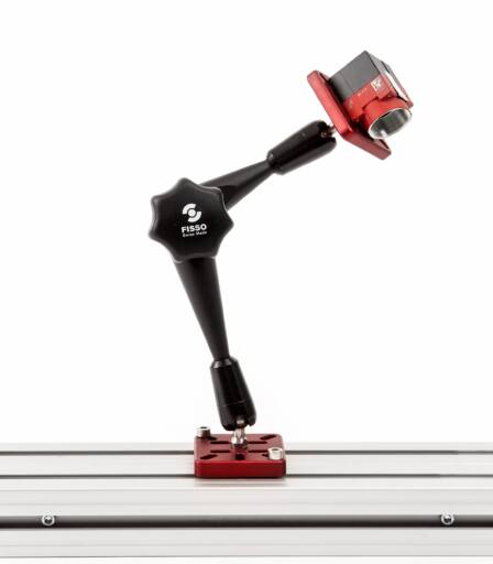 FISSO Vision-Kamera-Halterung mit Stahlklemme und Schwenkarm