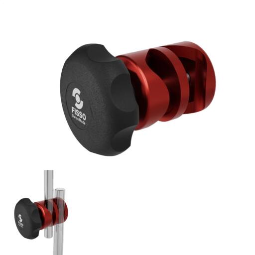 FISSO Art. #5.610 verstellbare Aluminium-Klemme für flexible Anwendungen