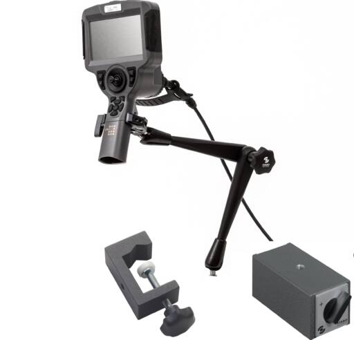 FISSO Endoskophalterung OE44.10 und OE44.20 mit verstellbarem Arm und Basis