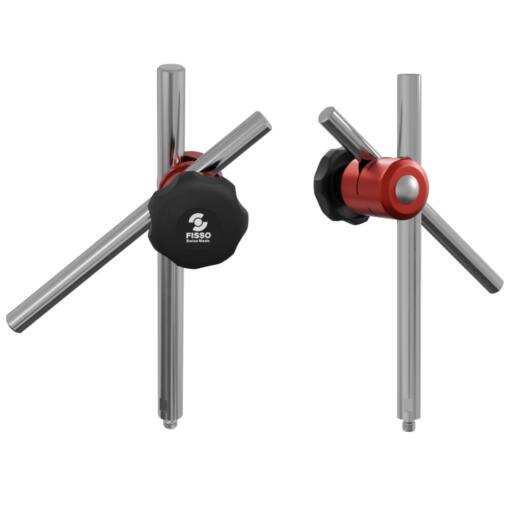 FISSO Art. #1.250 montierbarer Stab aus Stahl mit schwarzer Beschichtung